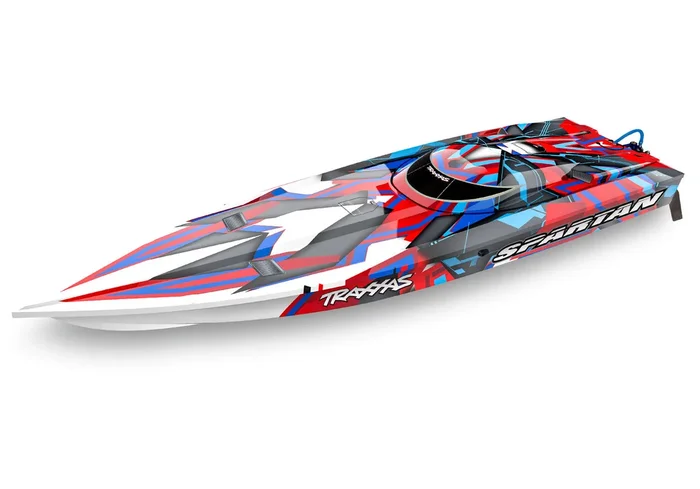 Traxxas 57076-4 Spartan Brushless 36′ Race Boat Red
