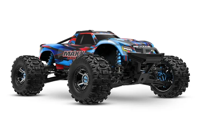 Traxxas 89087-4 1/10 Maxx Ultimate VXL-4s Brushless 4×4 Monster Truck Blue