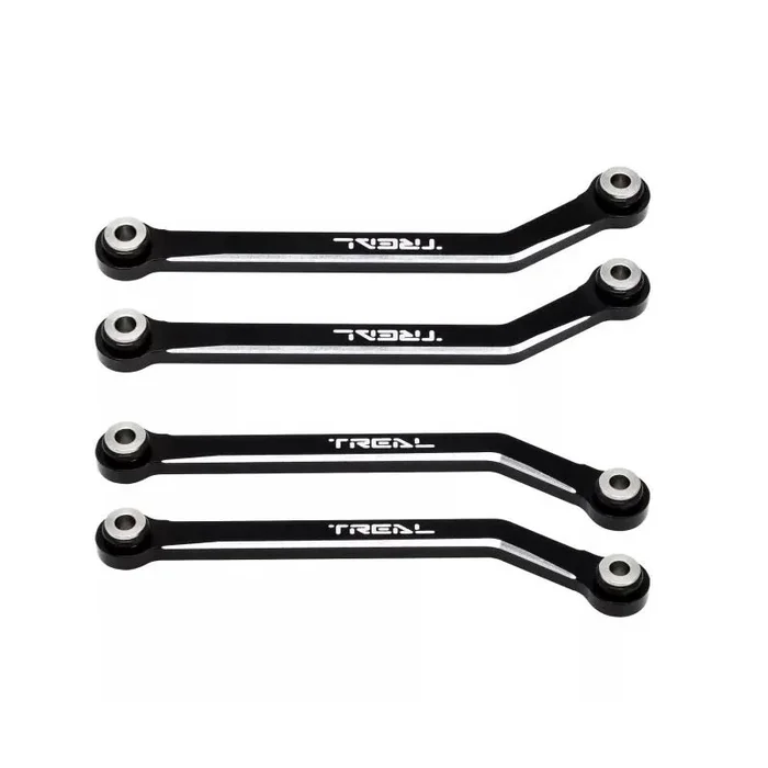 Treal High Clearance Links – Alu 7075 Chassis Lower Linkages For 1/24 FMS FCX24 (Black)