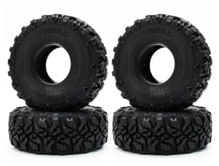 Treal Hobby Trailburner 1.0″ Micro Crawler Tires (4) X003V596Q1