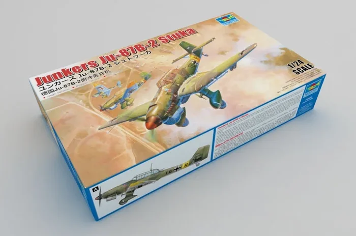 Trumpeter Scale Models 2421 1/24 Junkers Ju-87B-2 Stuka Dive Bomber Model Aircraft Kit