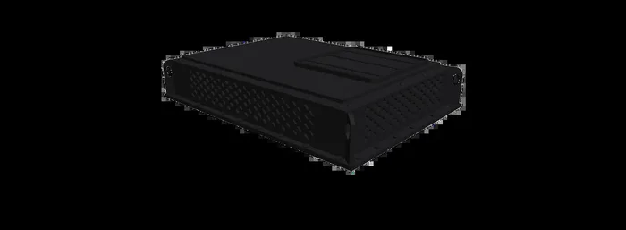 Wallace Locomotive Works WALX-018 HO Scale NS Style Rooftop AC Black (2 Pack)