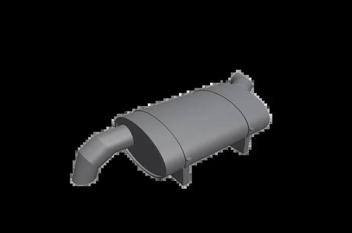 Wallace Locomotive Works WALX-073 HO Scale HEP Mufflers – Style 1 (2 Pack)