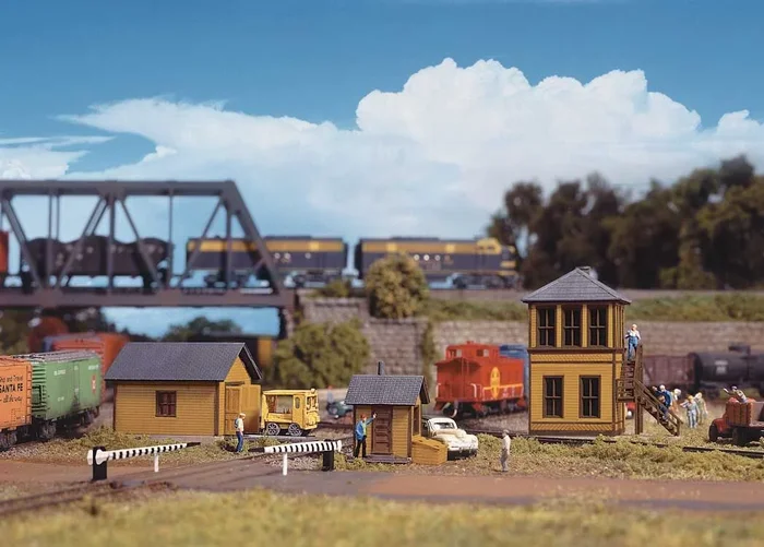 Walthers Cornerstone 933-3852 N Scale Trackside Structures Kit