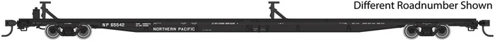 Walthers Mainline 910-5489 HO Scale G85 85′ Flatcar Northern Pacific NP 65532