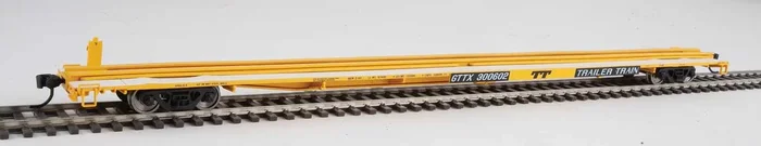 Walthers Mainline 910-5522 HO Scale G85 85′ Flatcar Trailer Train GTTX 300602