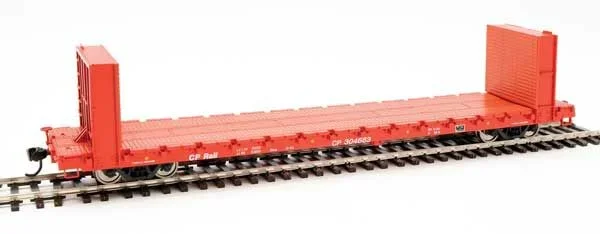 Walthers Mainline 910-5837 60′ Pullman Bulkhead Flatcar Canadian Pacific CP Rail 304663