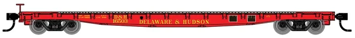 Walthers Mainline 910-6611 53′ GSC Flatcar Delaware & Hudson D&H 16507