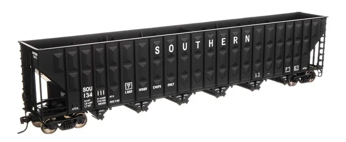 Walthers Mainline 910-6777 HO Scale Greenville 7,000 Cu Ft Woodchip Hopper “Black” Southern 134637
