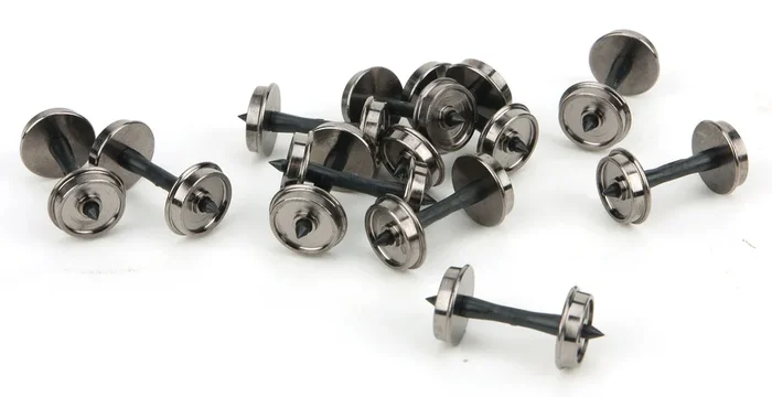 Walthers Proto 920-2303 HO Scale 36″ Turned Metal Wheelsets with Plastic Axles (12-Pack)