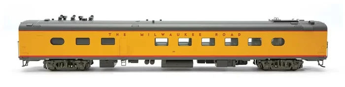 Walthers Proto 920-9866 HO Scale 85′ 26 Seat Tap Lounge Milwaukee Road MILW 170 (Deluxe 2)