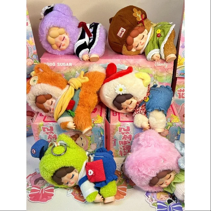 Wendy Garden Treasure Hunt Series Vinyl Plush Whole Set Opened