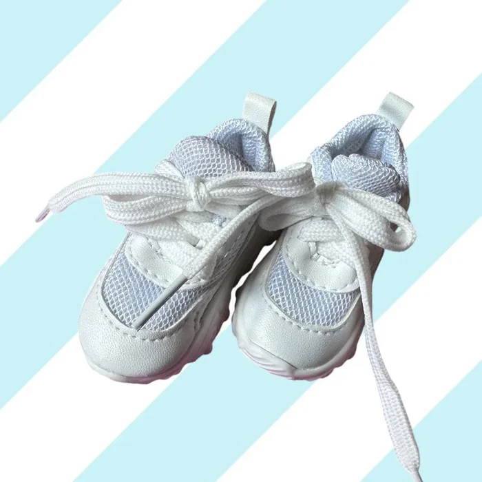 White sneakers