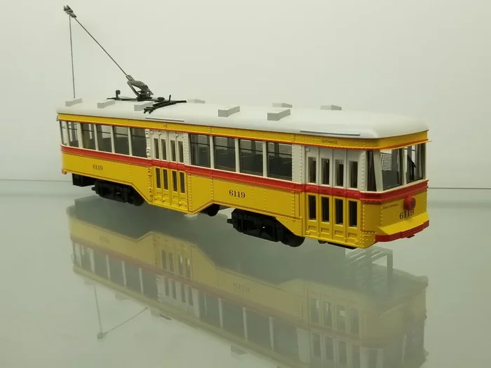 Williams by Bachmann 23904 O Gauge Peter Witt Street Car Baltimore – Like New/USED
