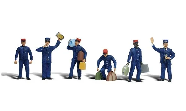 Woodland Scenics A1847 HO Scale Figures – Train Personnel
