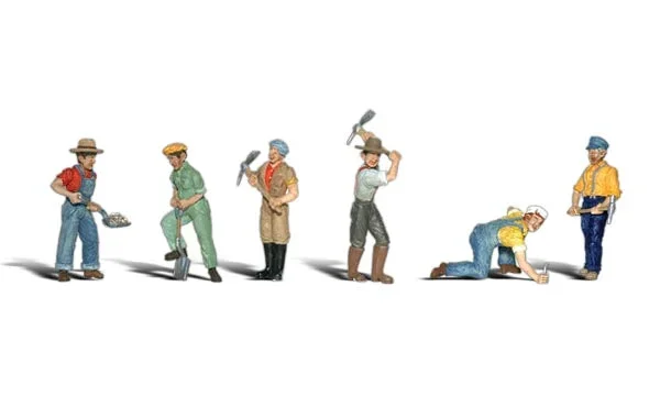 Woodland Scenics A1865 HO Scale Figures – Track Workers