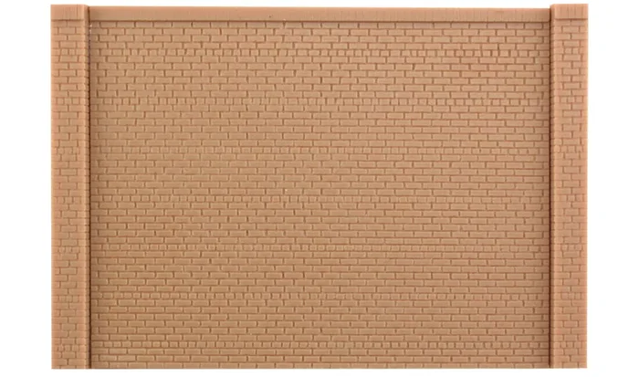 Woodland Scenics DPM 90103 O Scale Wall Sections – Blank Wall 2-Pack