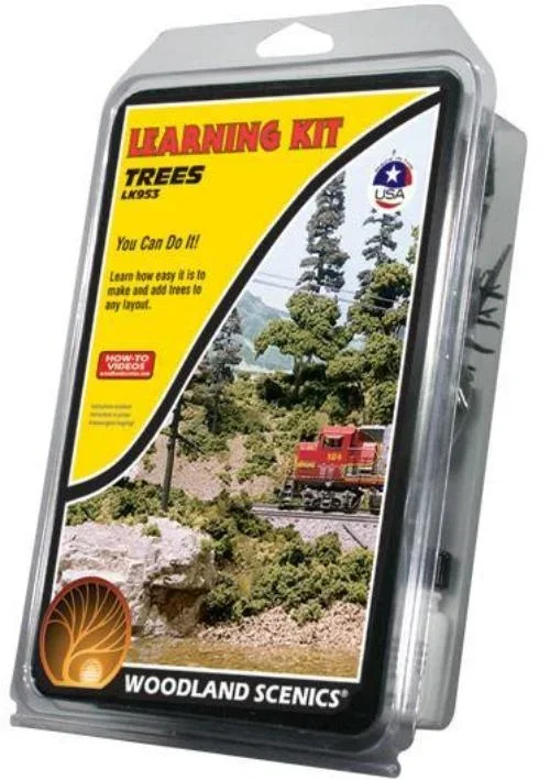 Woodland Scenics LK953 N/HO Tree Making Learning Kit Train Scenery