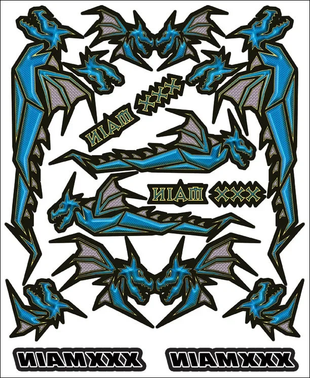 XXX Main Racing Dragon’s Wrath Internal Graphic R019