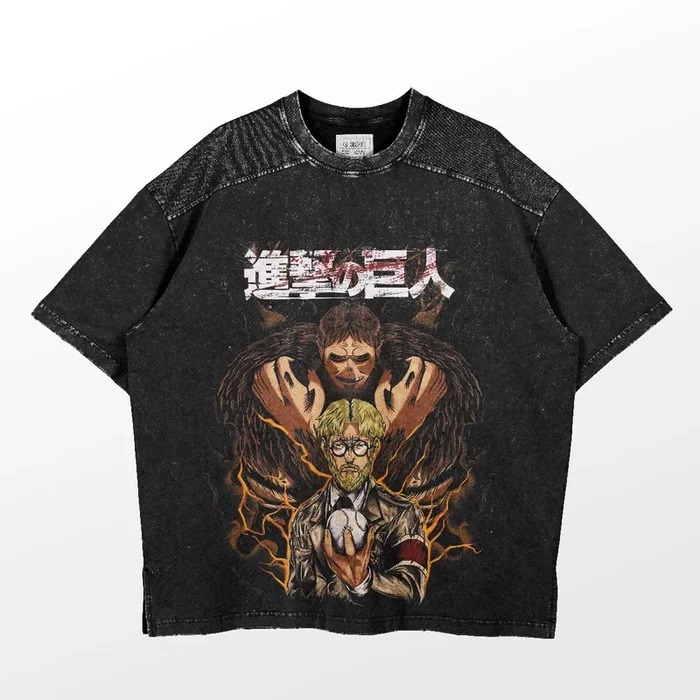 Zeke Yeager Beast Titan Attack on Titan T -Shirt – Eletrizante Anime Design